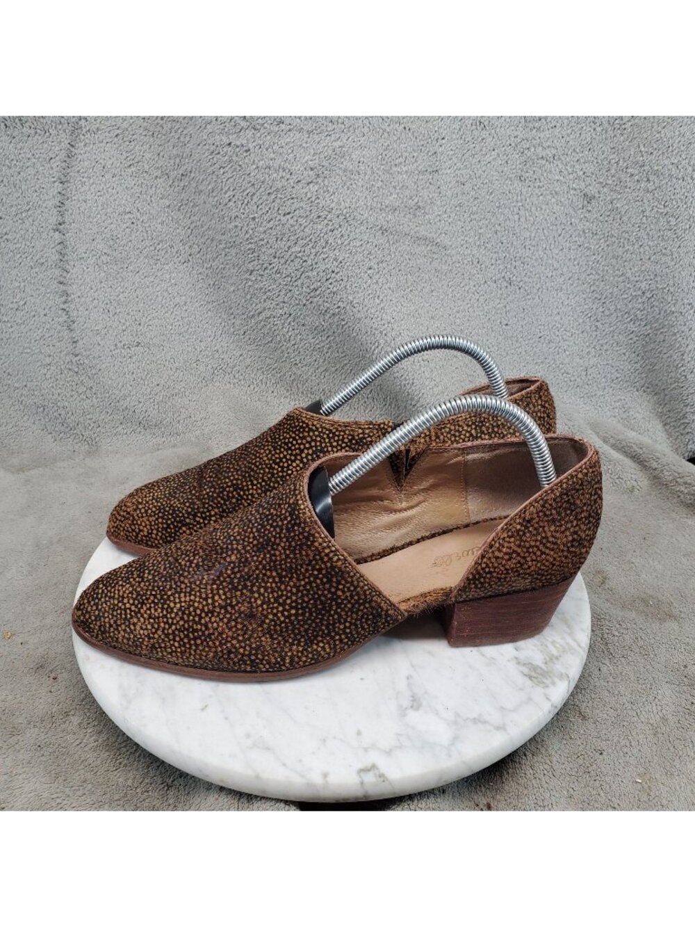 Madewell Shoes Womens Size 9 The Lucie Brown Leather Booties *Read*